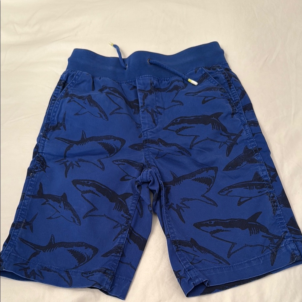 GAP Blue Board Shorts with Shark Print Size M